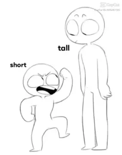 short and tall 