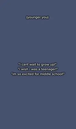growing up