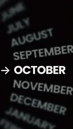 Welcome October