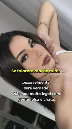 falarem mal de mim