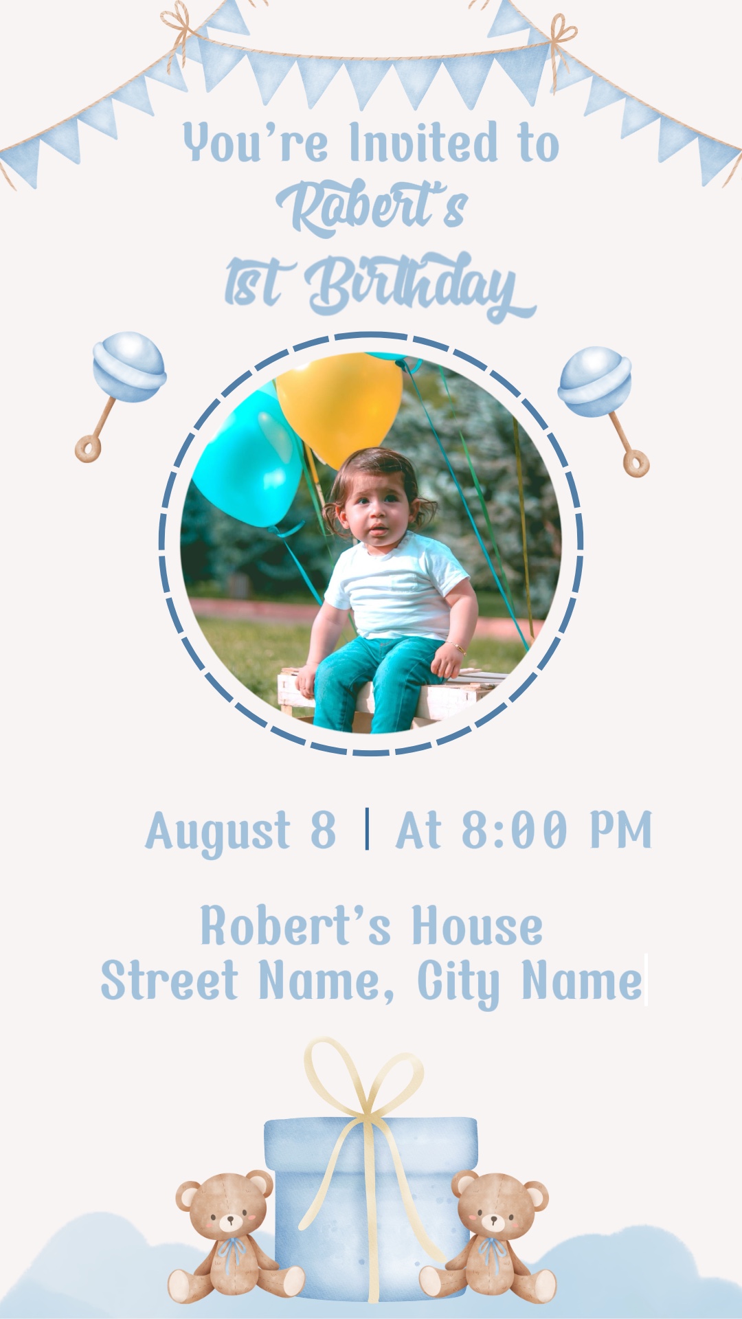 Invitación De Cumpleaños