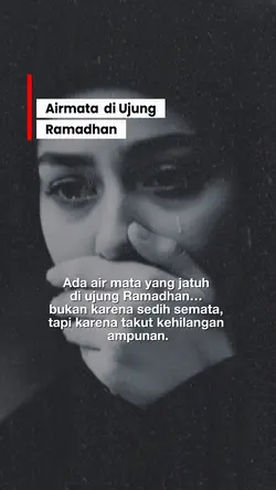 Diujung ramadhan
