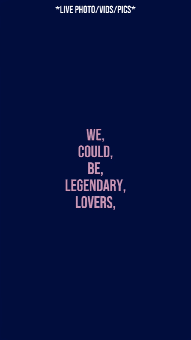 LEGENDARY LOVERS 