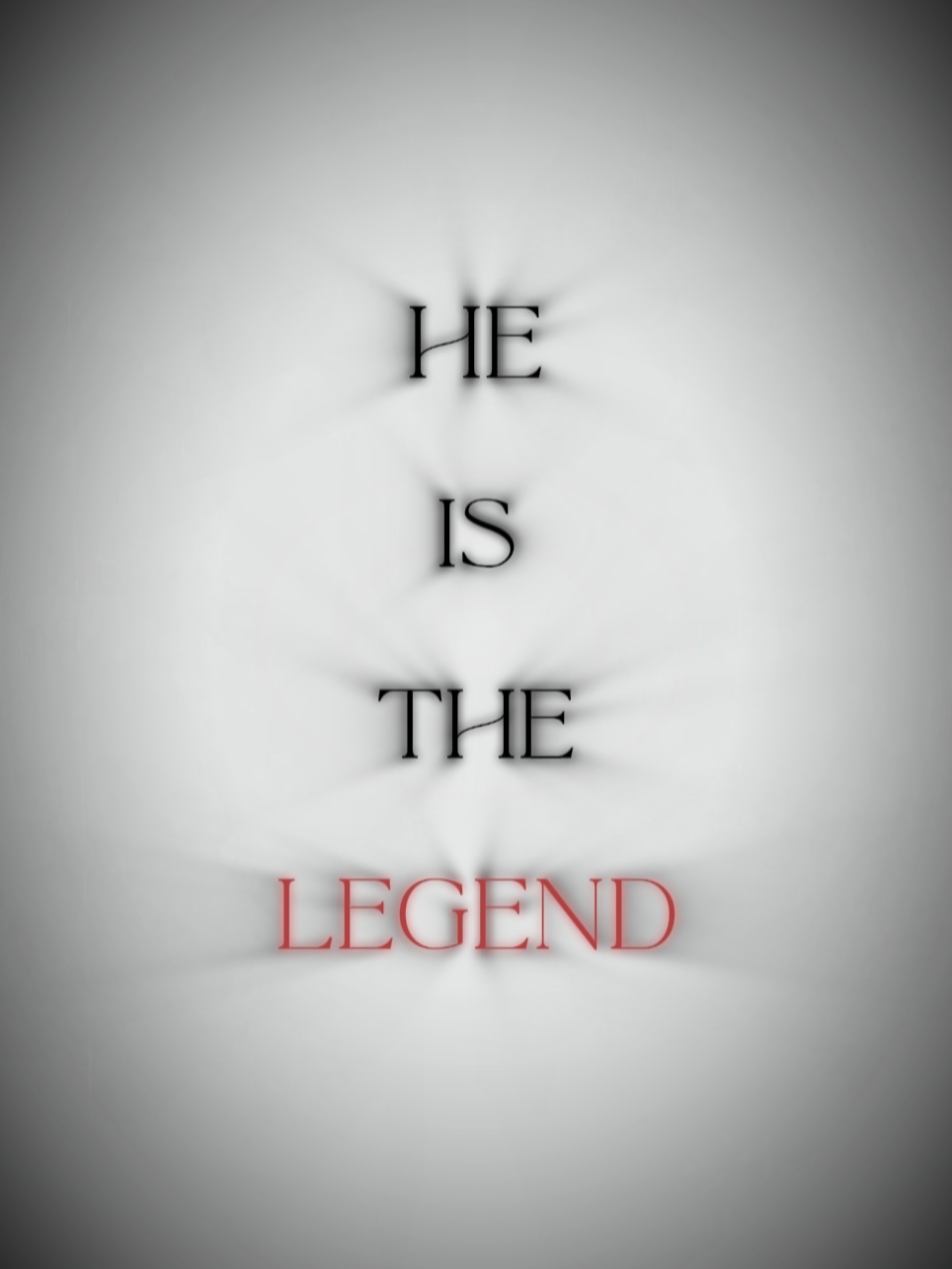 He is the legend