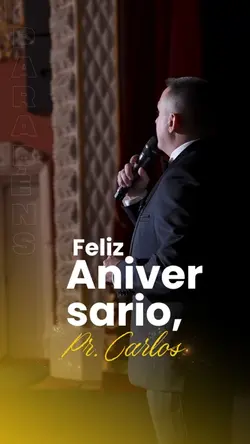 Parabéns pastor 