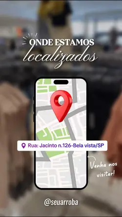 Nossa localização