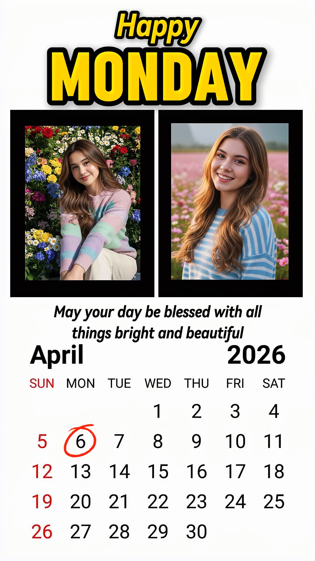 Senin 6 April 2026