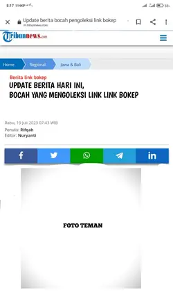 template berita foto