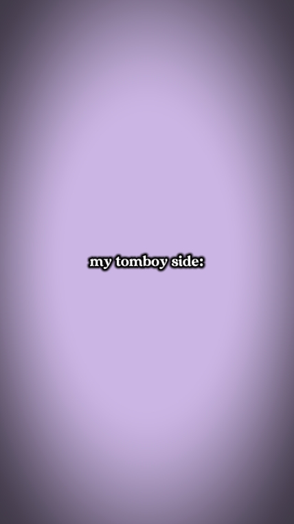 Meu lado moleca
