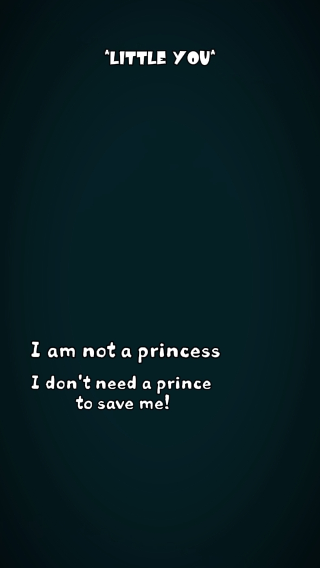 Eu não sou uma princesa
