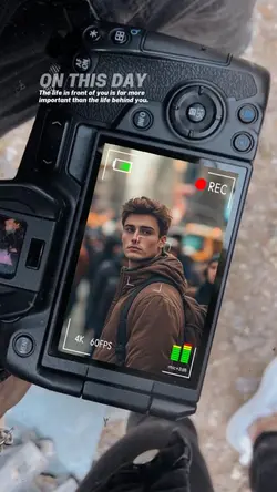 From camera 