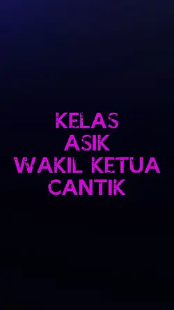 WAKIL KETUA CANTIK 