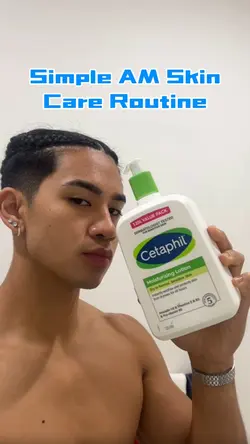 AM skin care routin