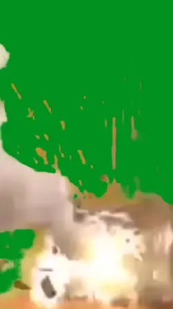 rocket Green screen