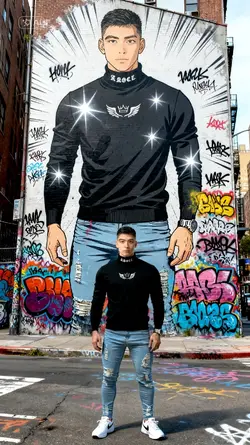 Grafite estilo manga