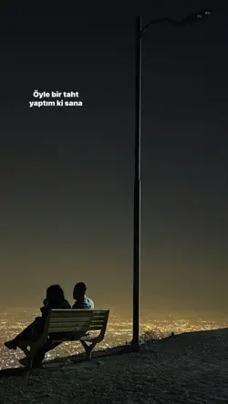 öyle bir taht yaptım