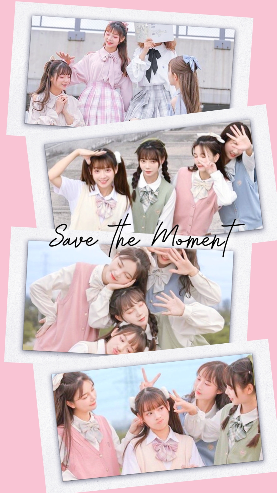 Frame aesthetic pink
