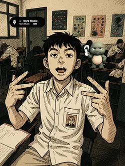 manga friends school