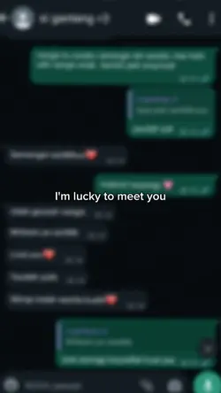 im lucky to meet you