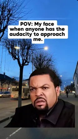 my face when
