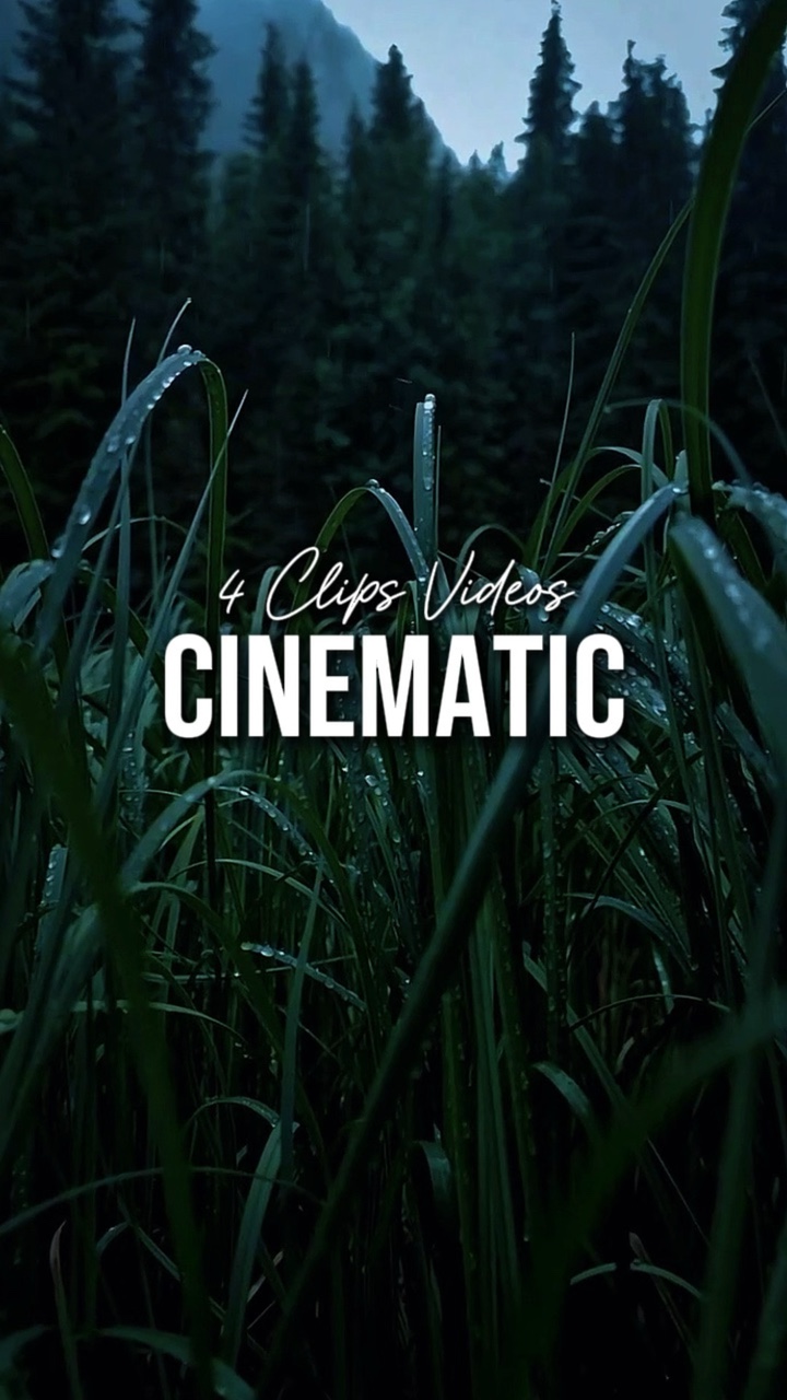 4 Videos Cinematic 
