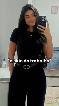 a skin do trabalho