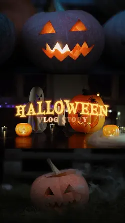 Hallowen vlog story 