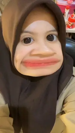efek wajah lucu