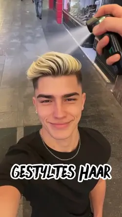 gestyltes Haar