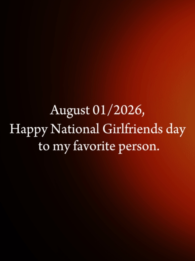 Girlfriends day