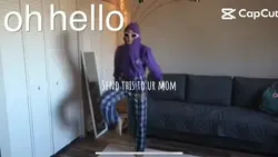 To mom>>