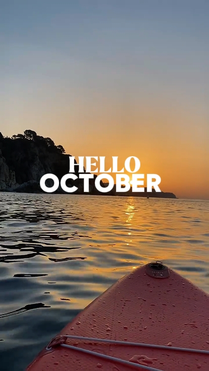 Bonjour octobre 