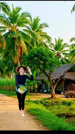 cảnh quê miền tây 