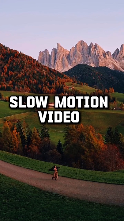 Vidéo au ralenti 
