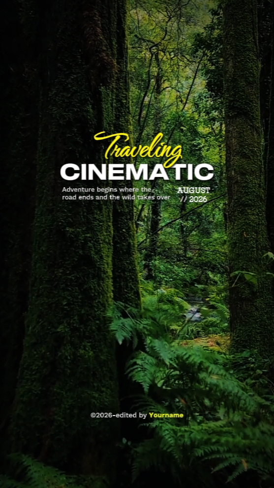 traveling cinematic 