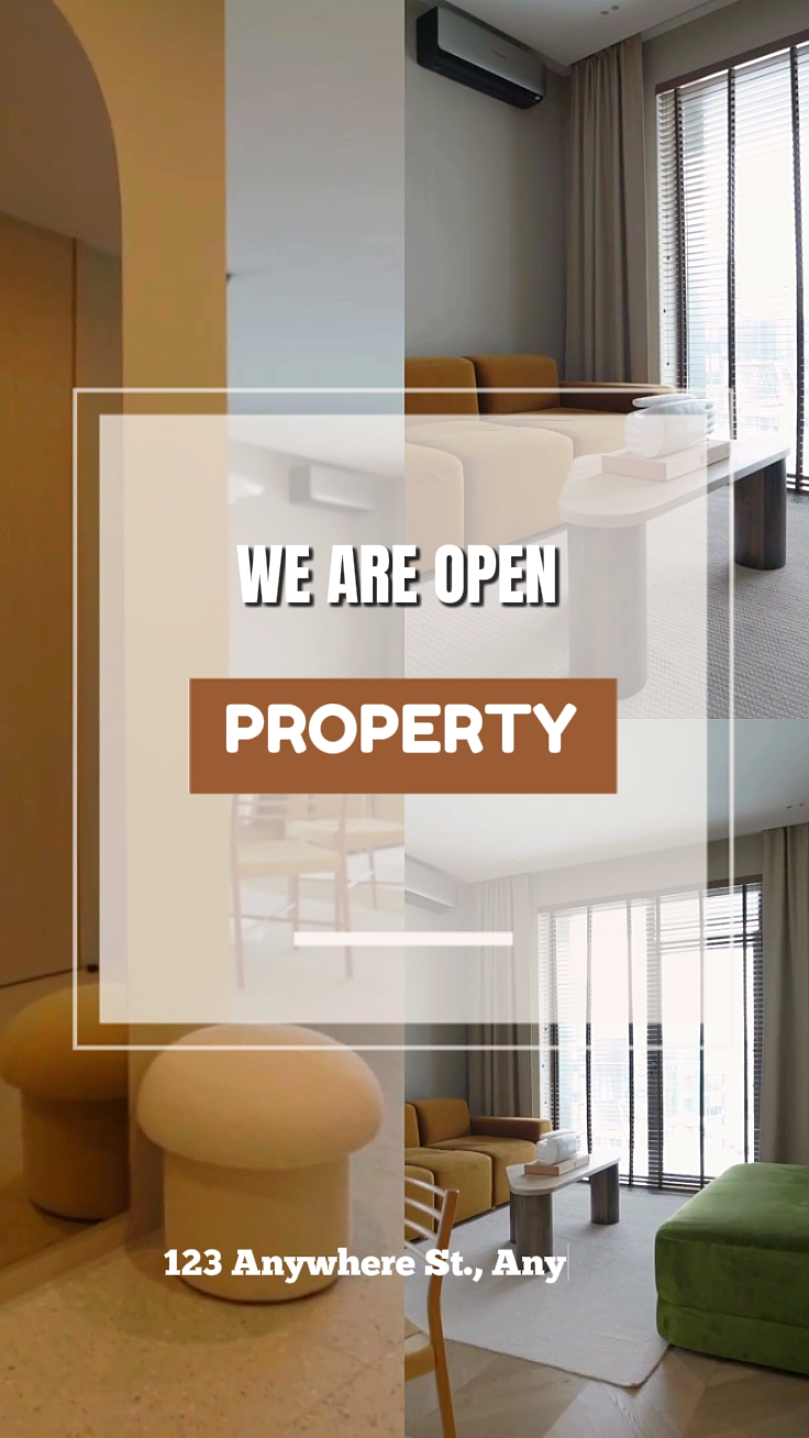 We are open
