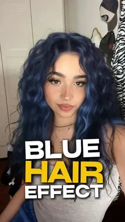 Blue Hair Effect