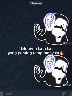 menyala emot api
