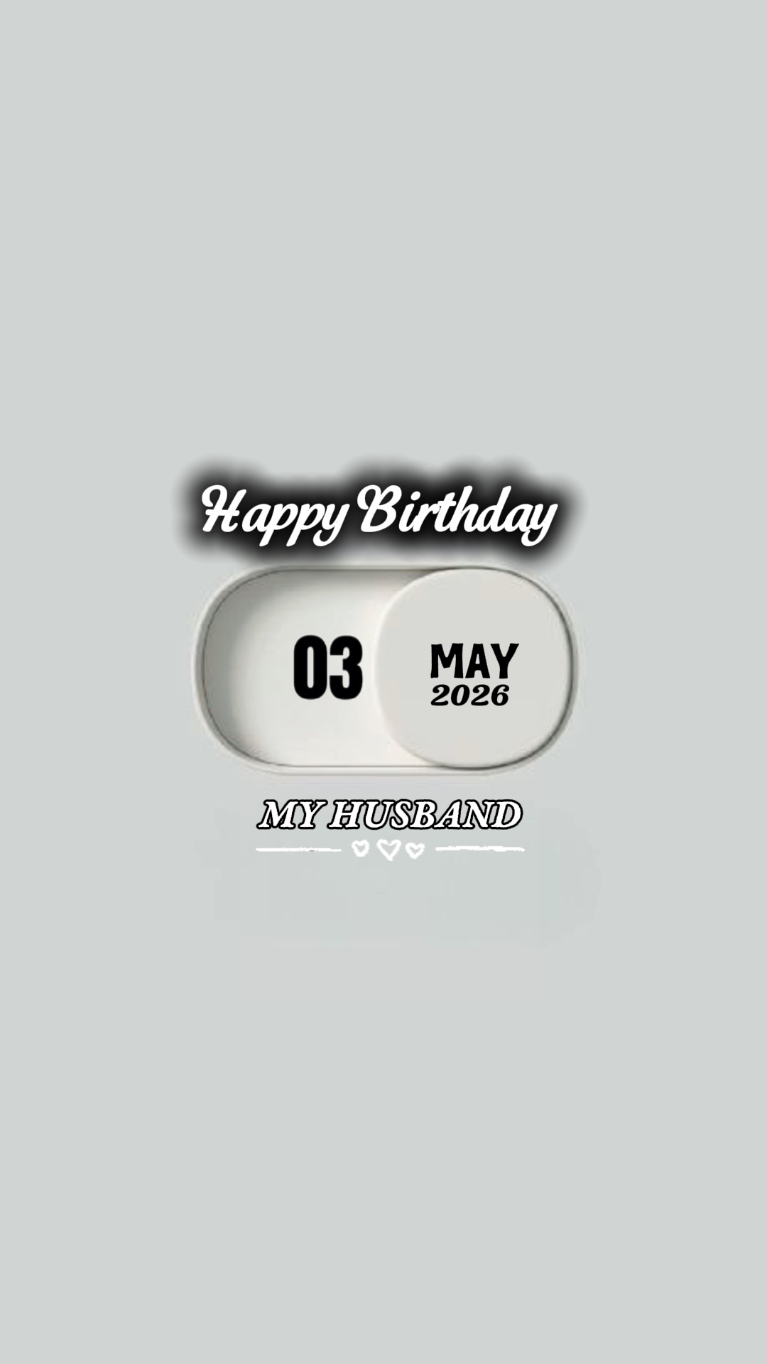 ULANG TAHUN SUAMI 03 MEI