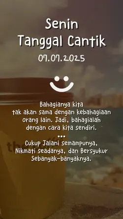 ~Senin Tgl Cantik~