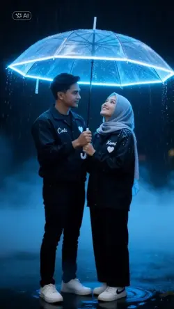 trend ai video rain