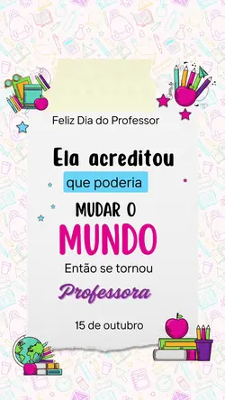Dia dos professores 