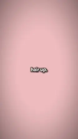 hair up