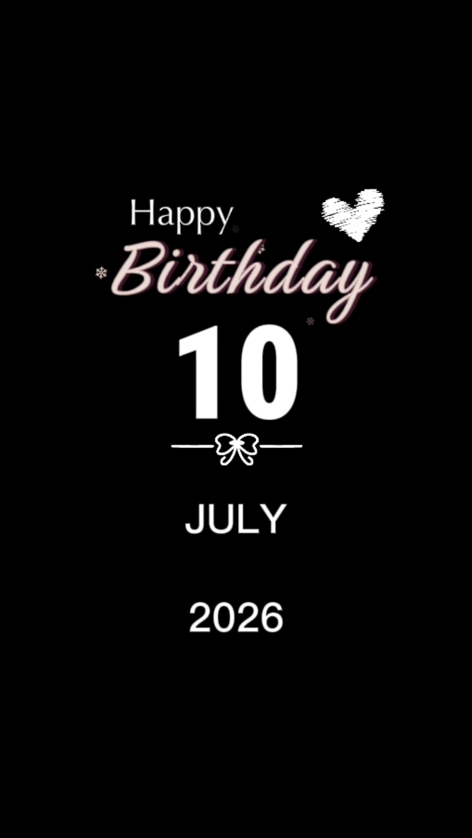 HBD DAUGHTER 10 JULY