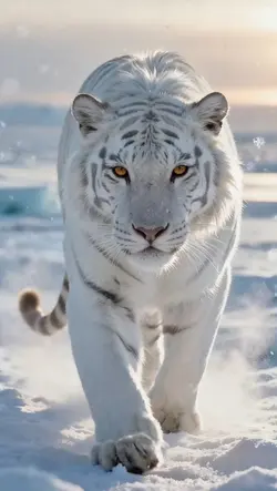 tigre blanc 
