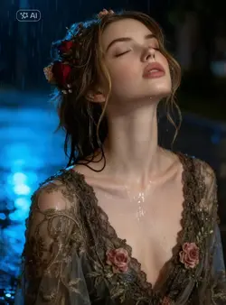 princess in the rain