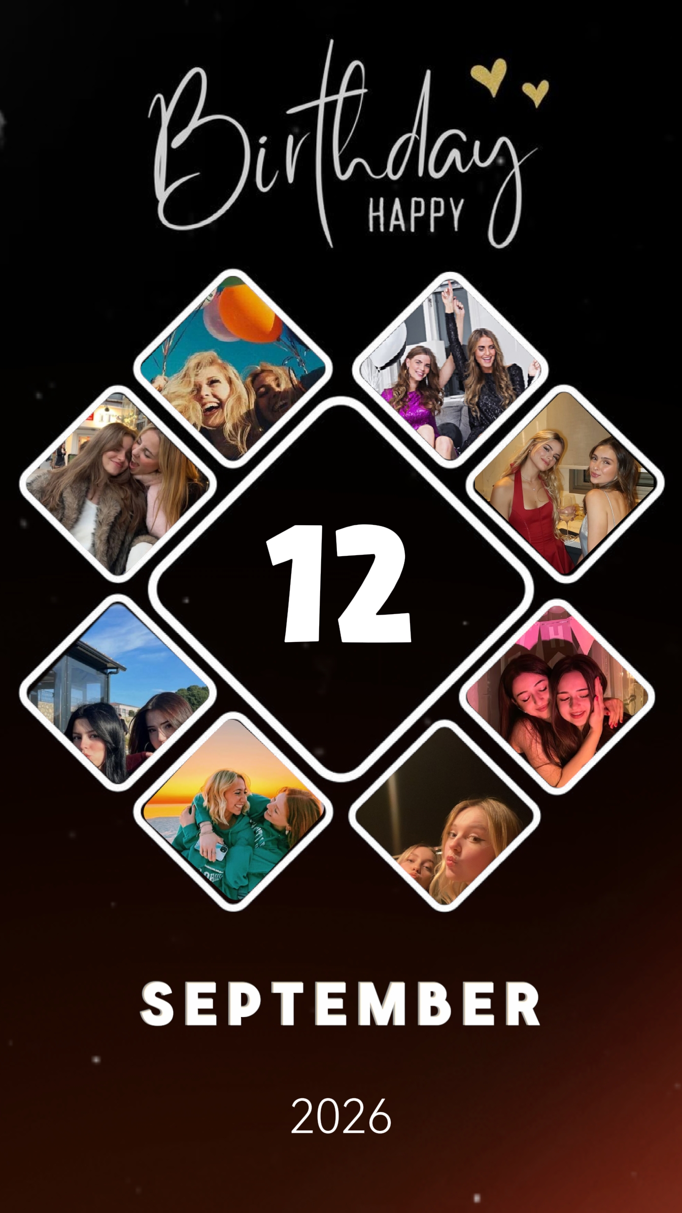 Birthday 12 September 