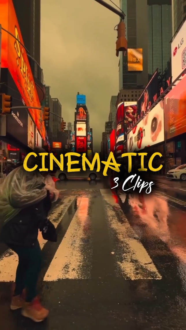 3 Clips Cinemáticos 