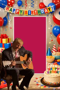 TRUMP HAPPY BIRTHDAY