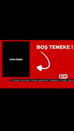 Bim a101 şok şablon